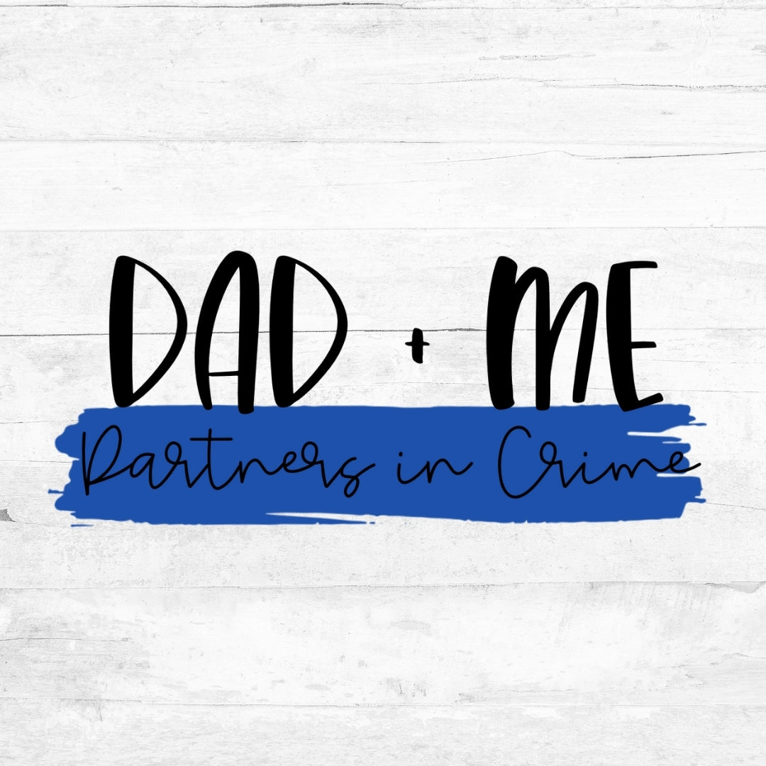 Bügelbild Dad & Me - Neon