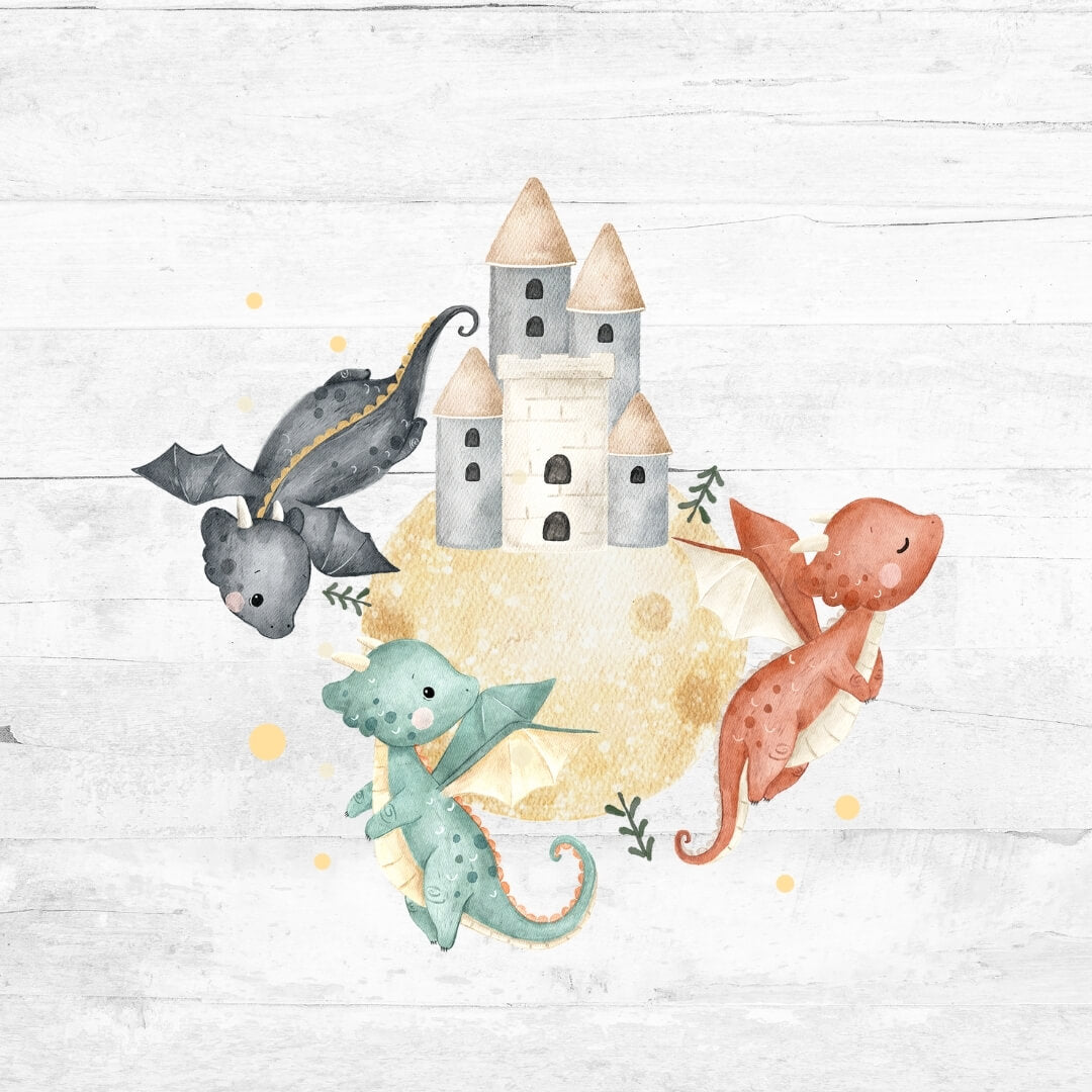 Bügelbild Burgwächter 1