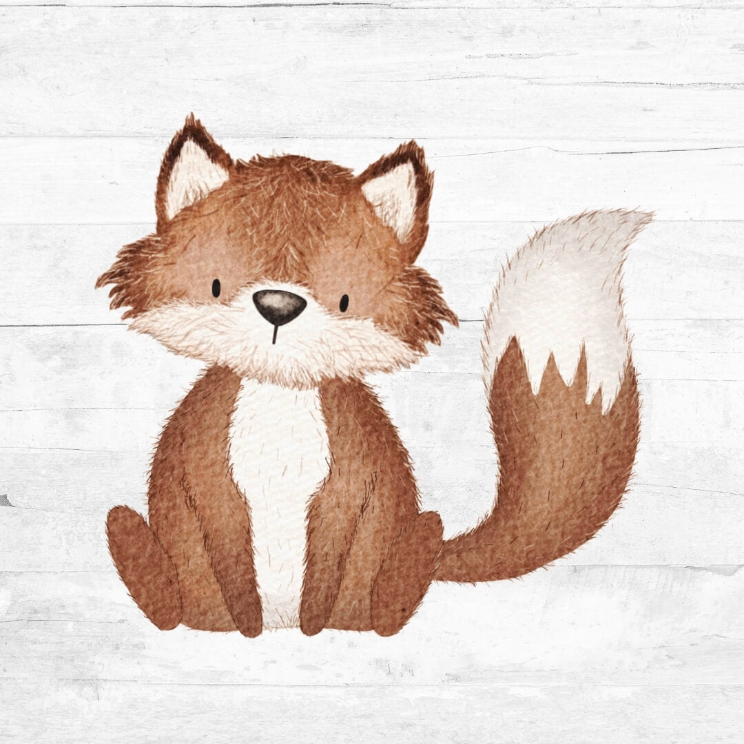 Bügelbild kleiner Fuchs