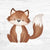 Bügelbild kleiner Fuchs