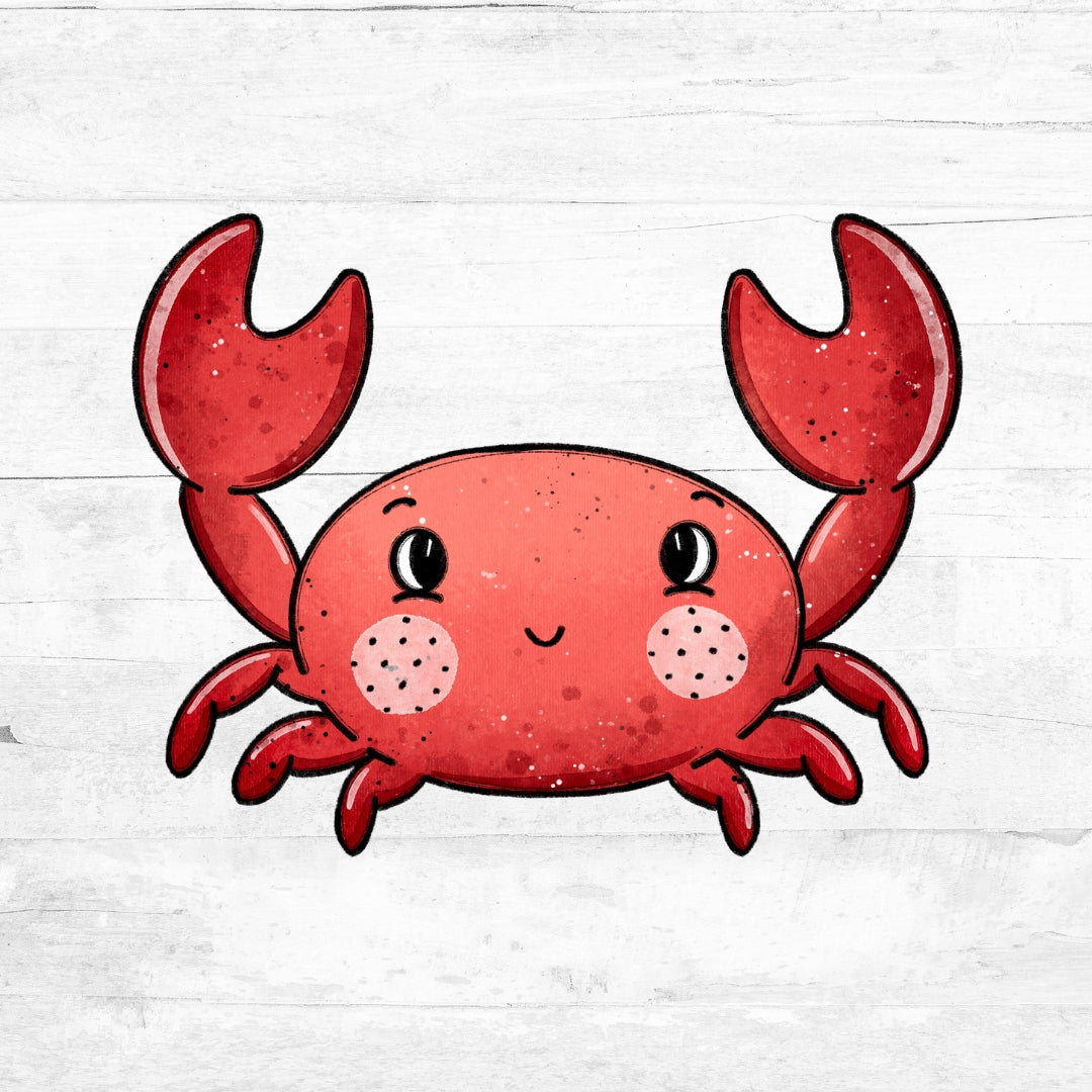 Bügelbild Kleine Krabbe 6