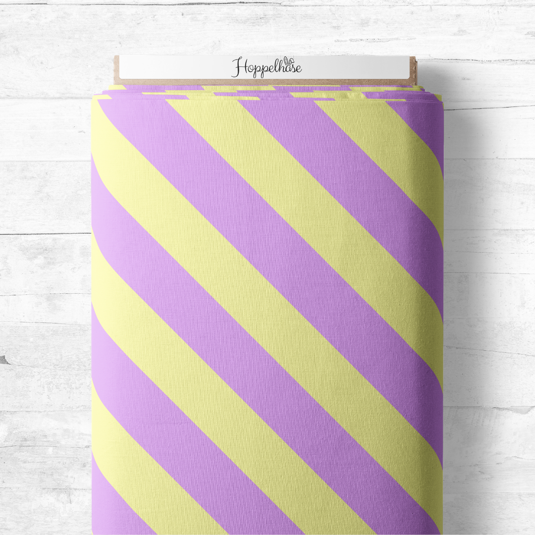 Streifenkombi rosa/gelb passend zu AnanasTag