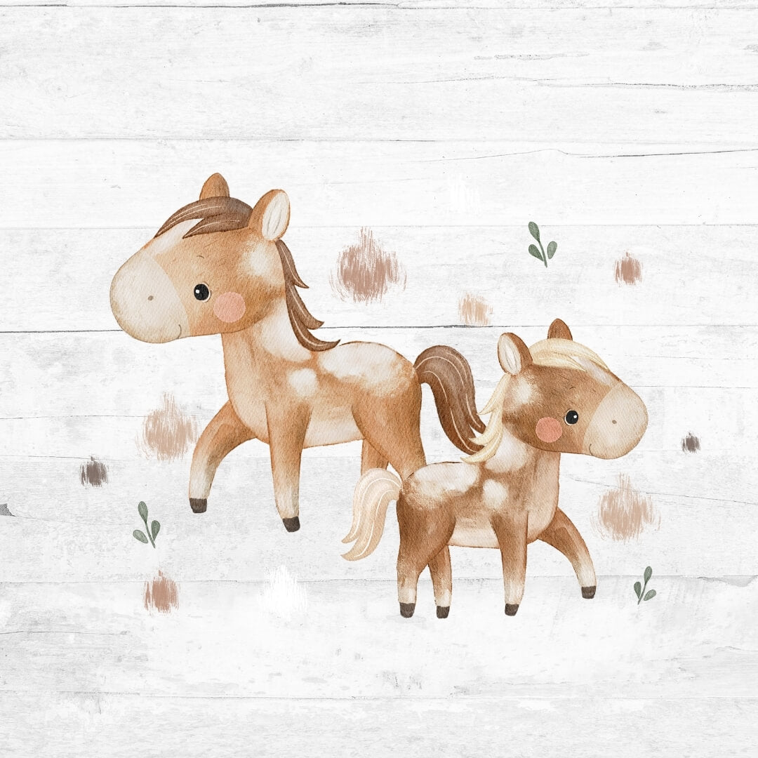 Bügelbild Lovely Horses