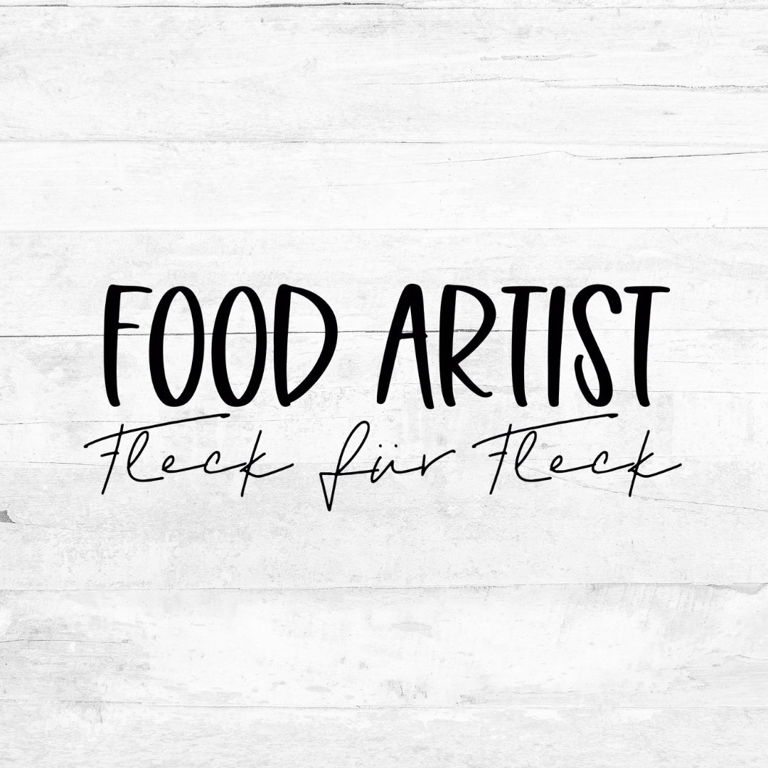 Bügelbild - Food Artist