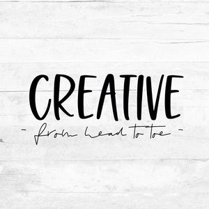 Bügelbild - Creative