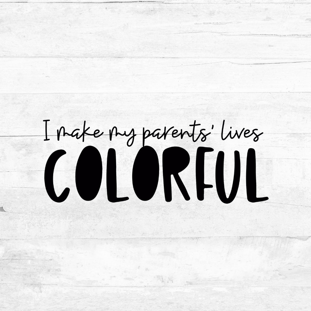 Bügelbild - Colorful