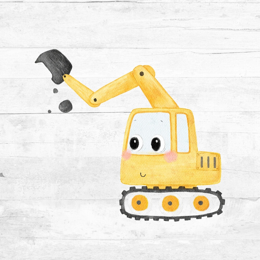 Bügelbild Funny Cars - Bagger