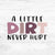 Bügelbild - a little Dirt never hurt - Sweet Cherry Joghurt