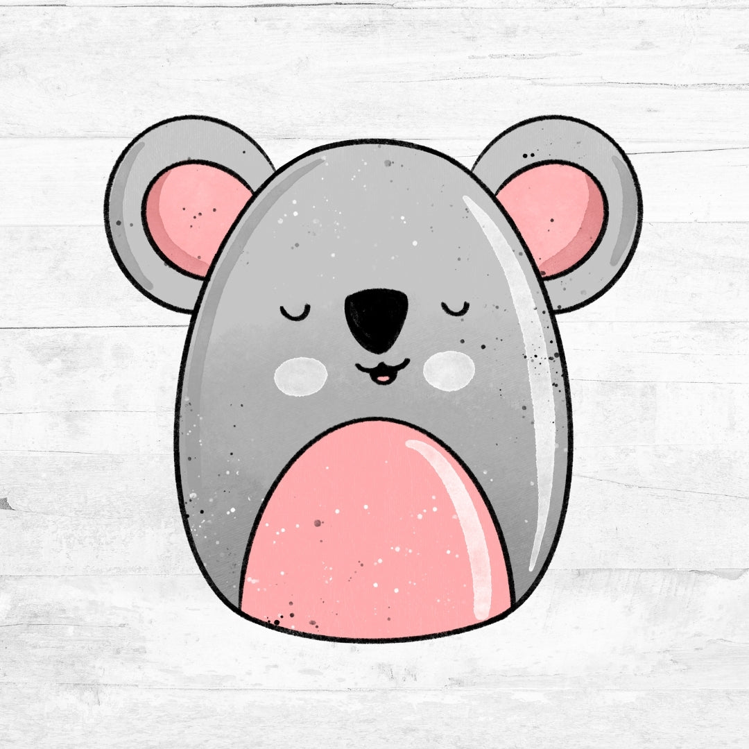 Bügelbild Flauschis - Koala