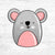 Bügelbild Flauschis - Koala