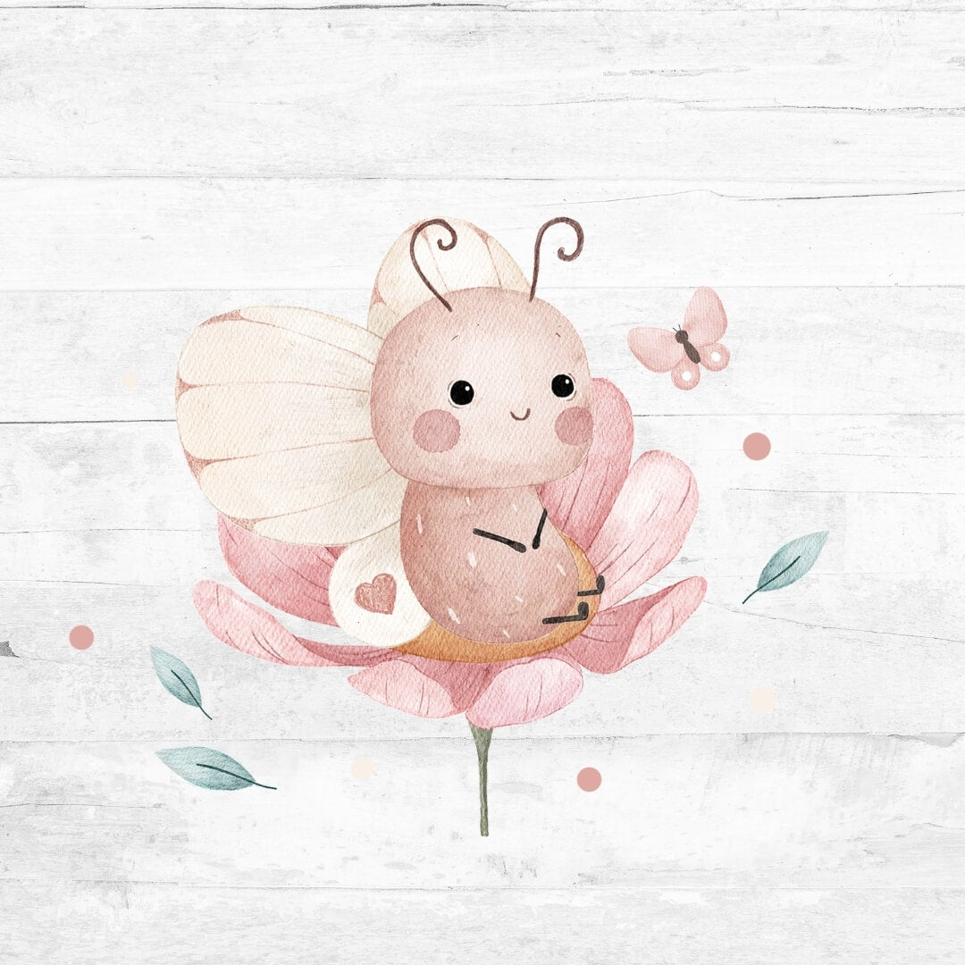 Bügelbild Happy Butterfly