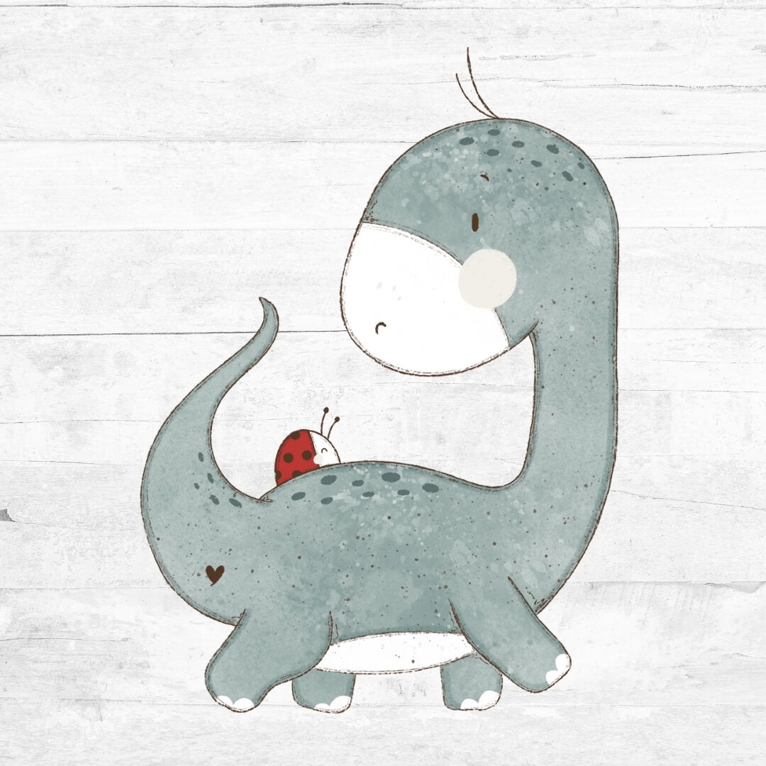 Bügelbild Rawr Some  - Dino Langhals