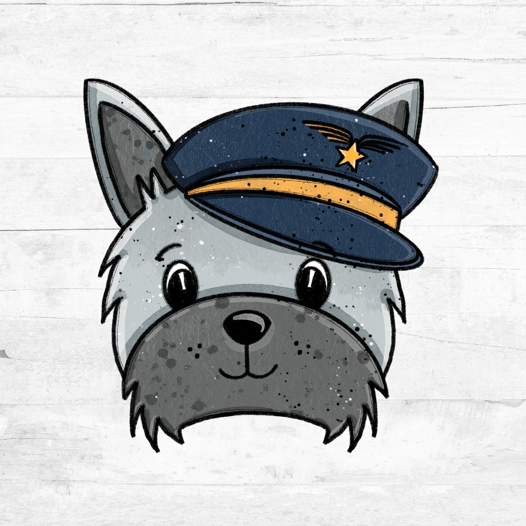 Bügelbild Hundehelden - Hund 1