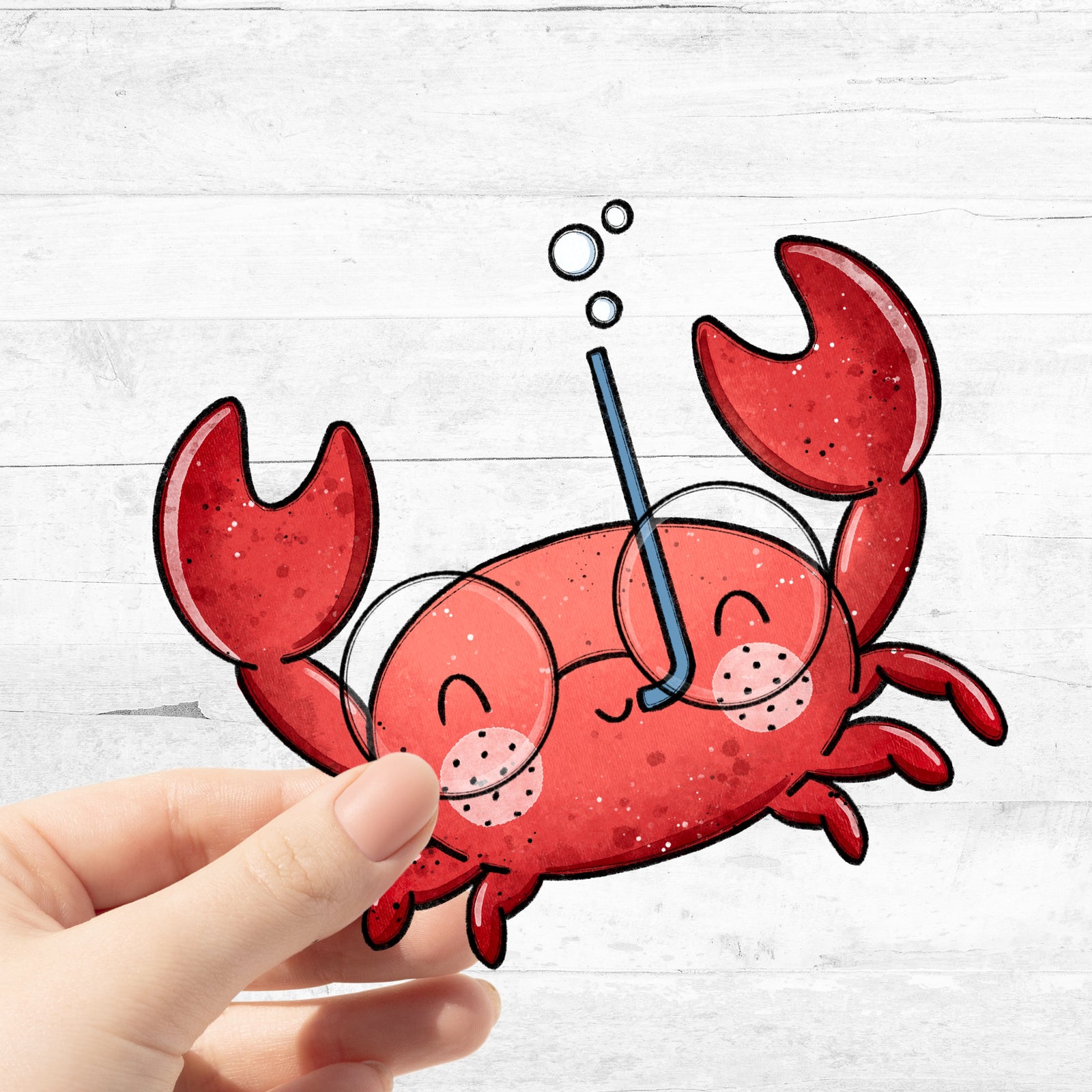 Bügelbild Kleine Krabbe 4