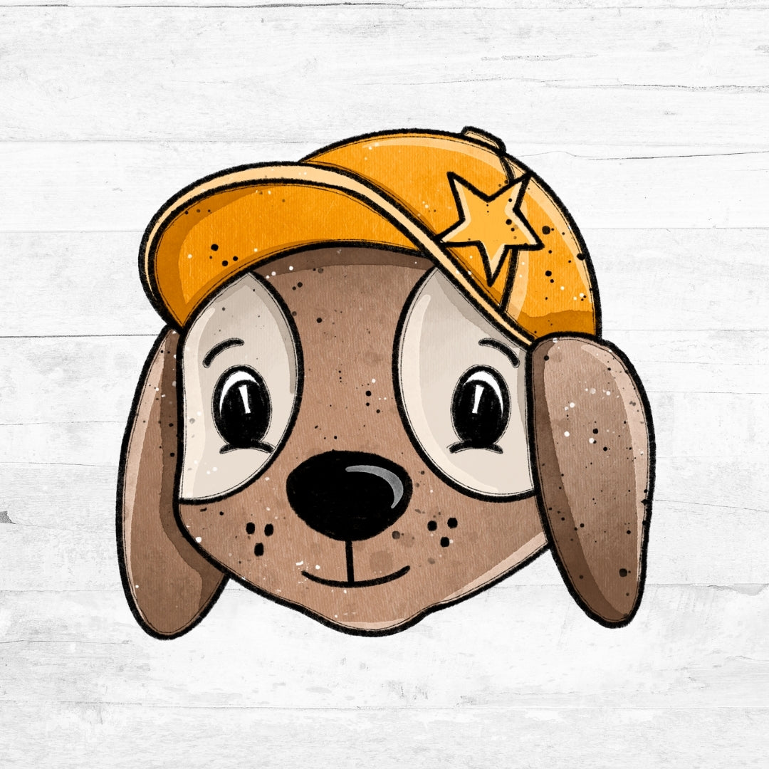 Bügelbild Hundehelden - Hund 2