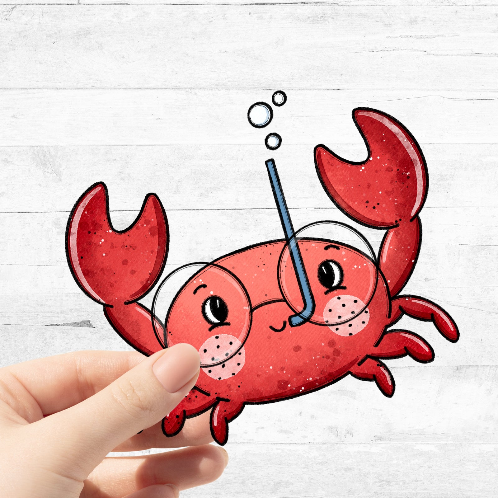 Bügelbild Kleine Krabbe 3