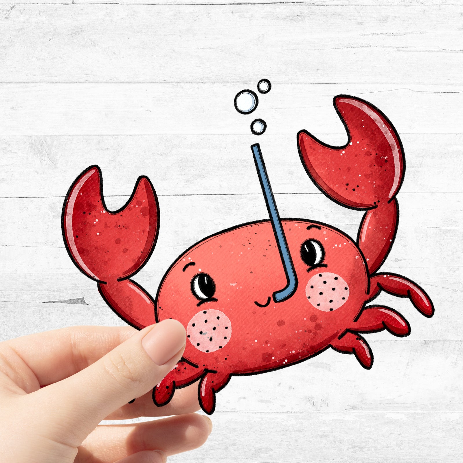 Bügelbild Kleine Krabbe 2