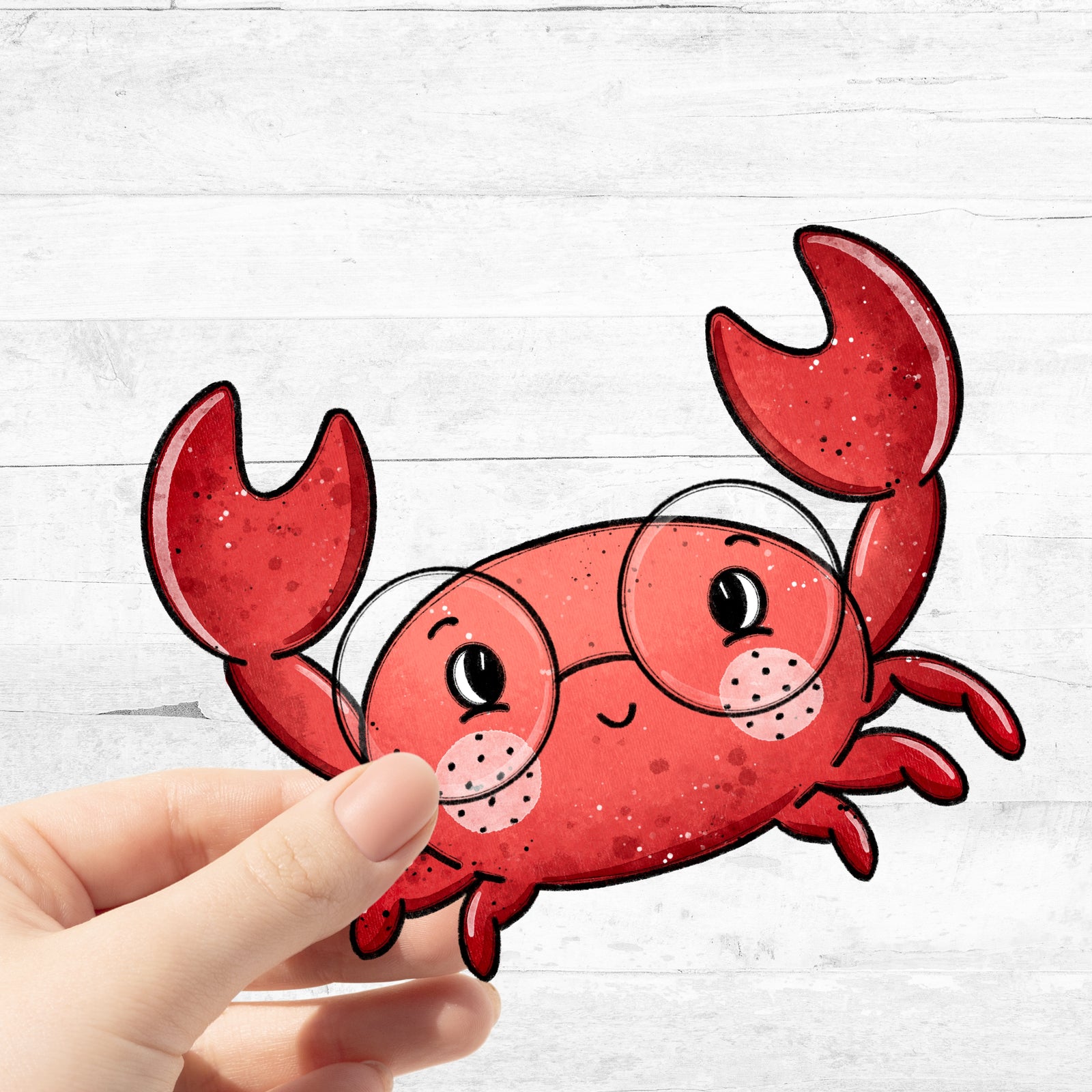Bügelbild Kleine Krabbe 1