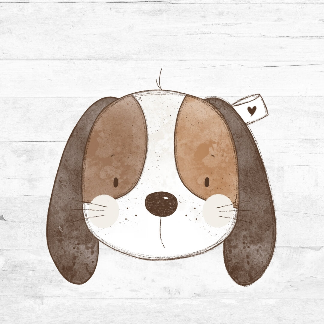 Bügelbild Hundi
