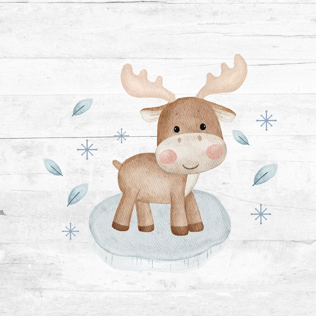 Bügelbild Winterwunderland 6 - Reindeer