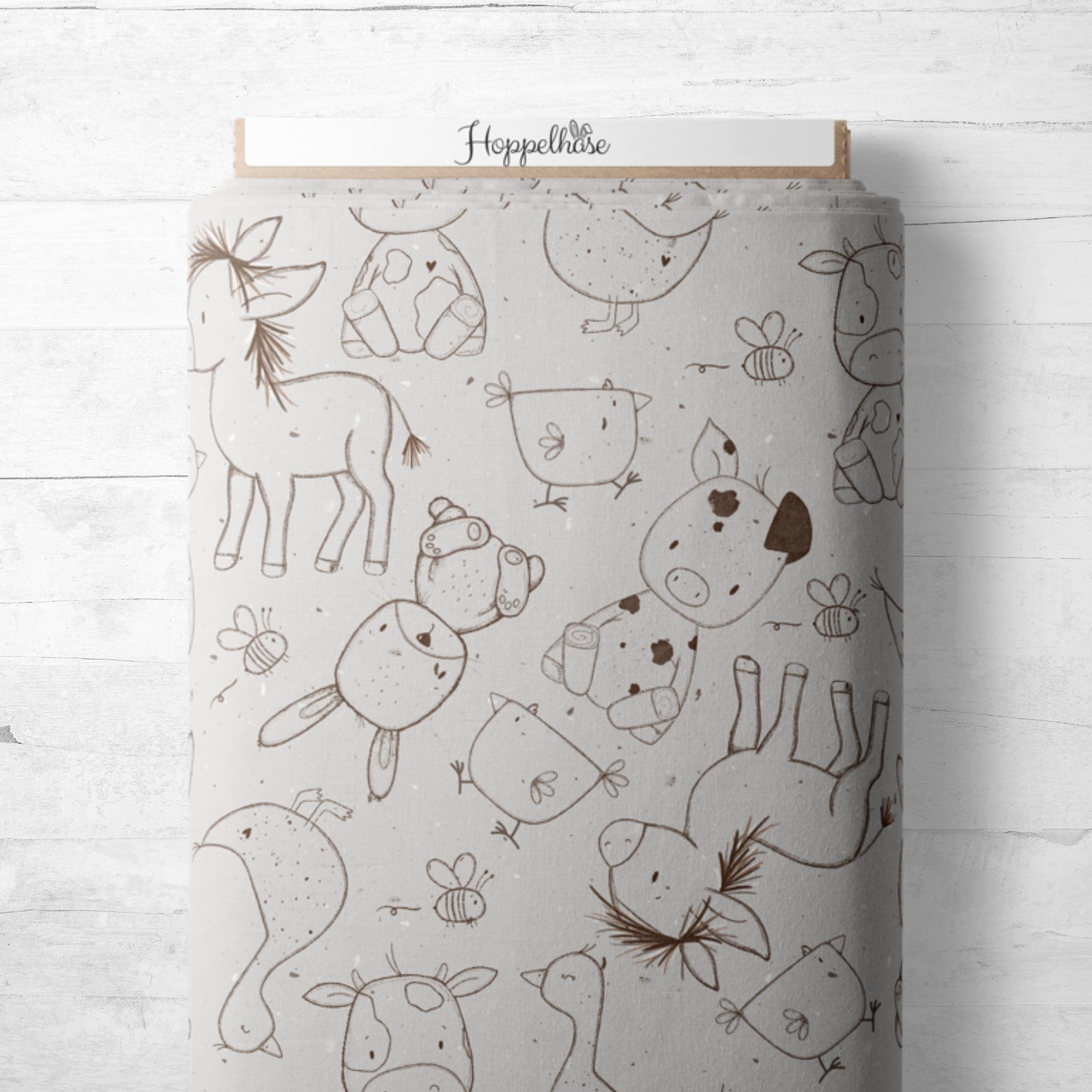 Farm Animals outlines