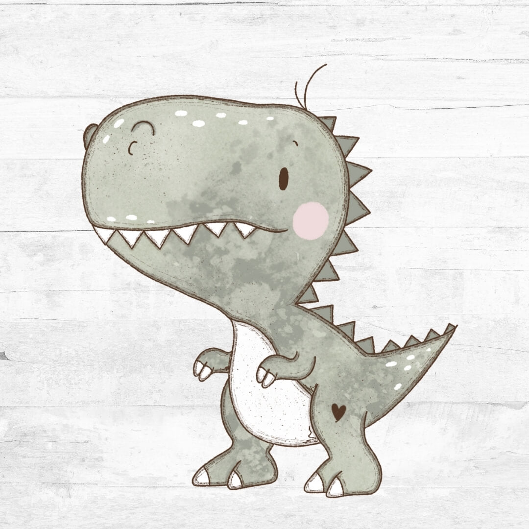 Bügelbild Dinotastisch