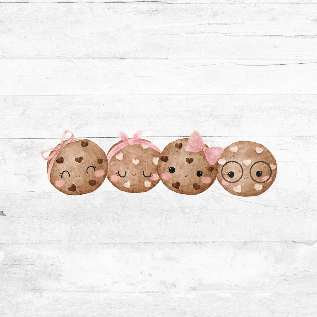 Bügelbild Cute Cookies