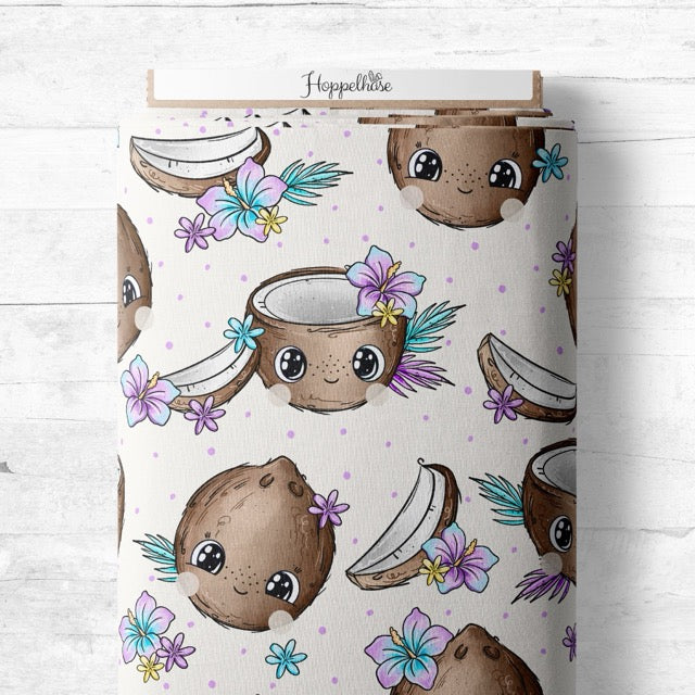 Kokosnüisschen lila Pünktchen