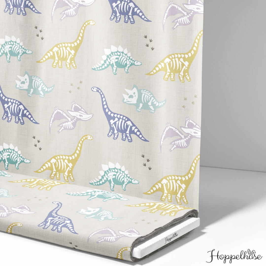 Bügelbild bunte Dino Skelette - Skelett 2