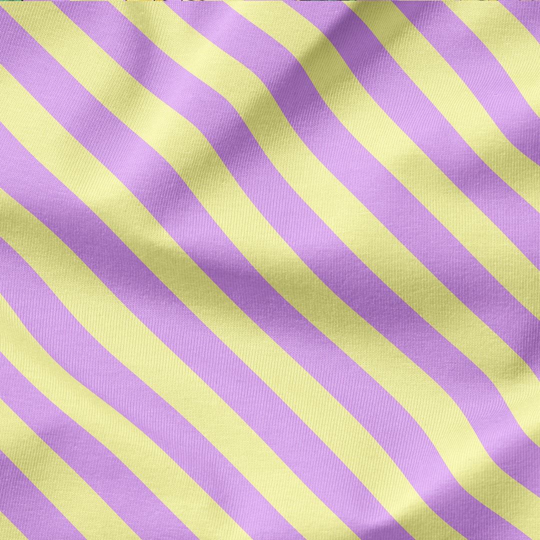 Streifenkombi rosa/gelb passend zu AnanasTag