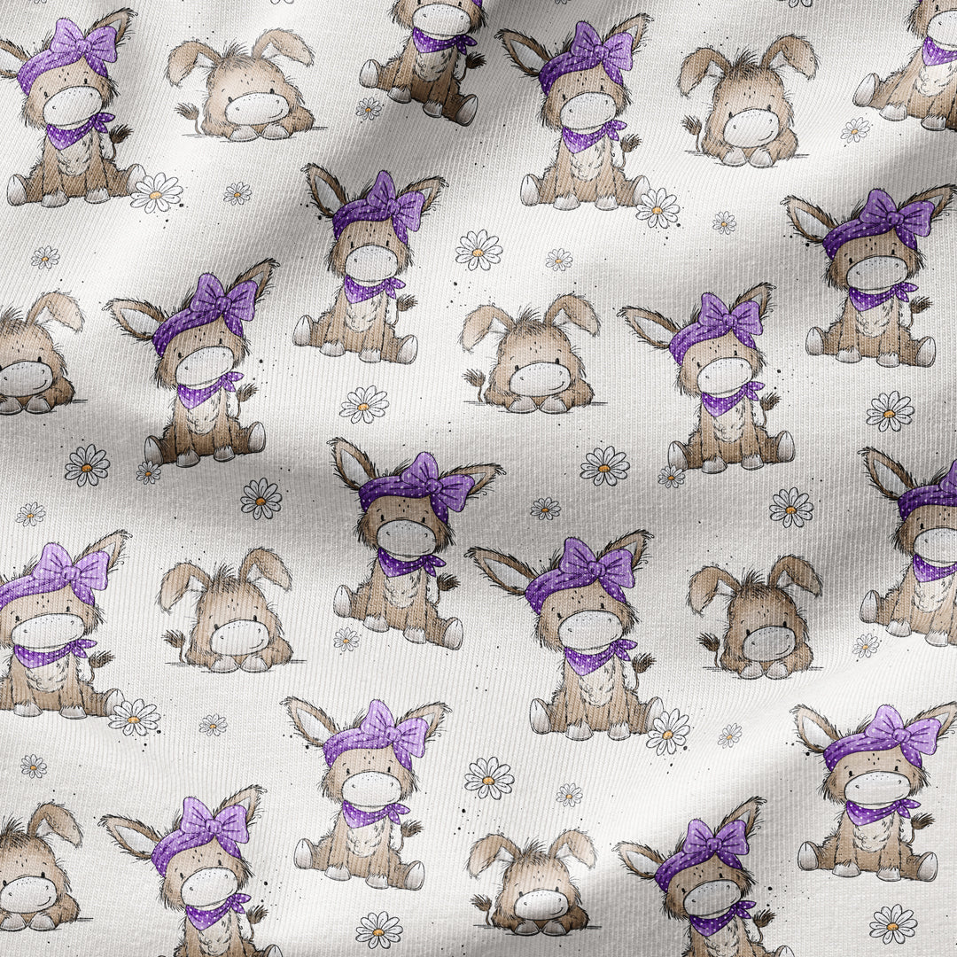 Eselchen Girl vanille/lila