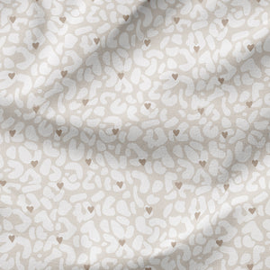 BigLeoHerzen beige/weiss