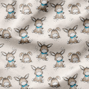 Eselchen Boy vanille/blau