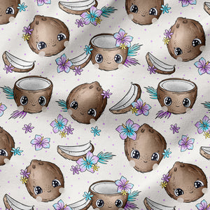 Kokosnüisschen lila Pünktchen