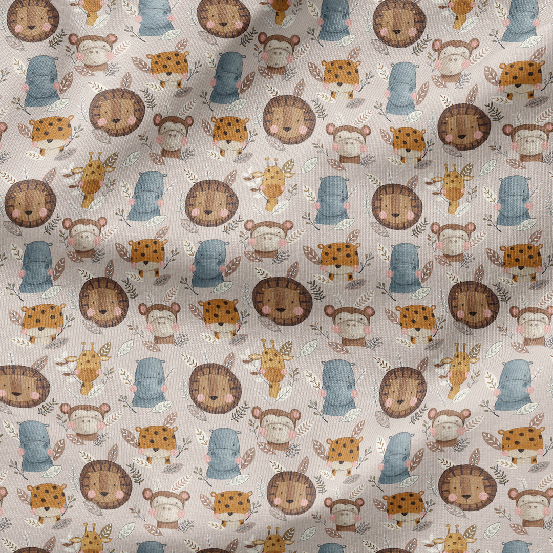 Bügelbild Afrika-Tiere Leopard