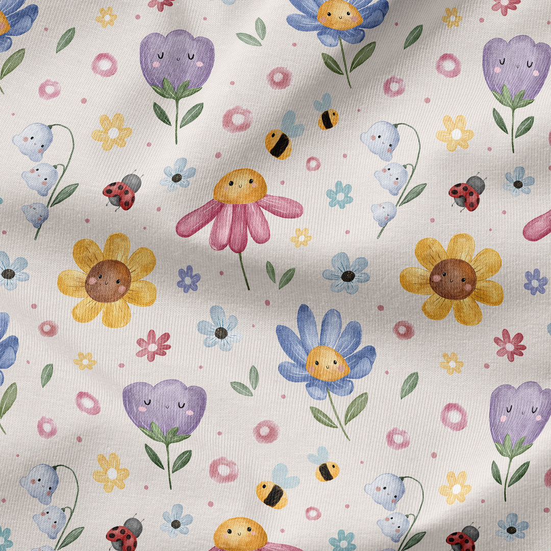 Bügelbild Happy Flowers - Blume 5