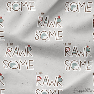 Bügelbild Rawr Some - Marienkäfer