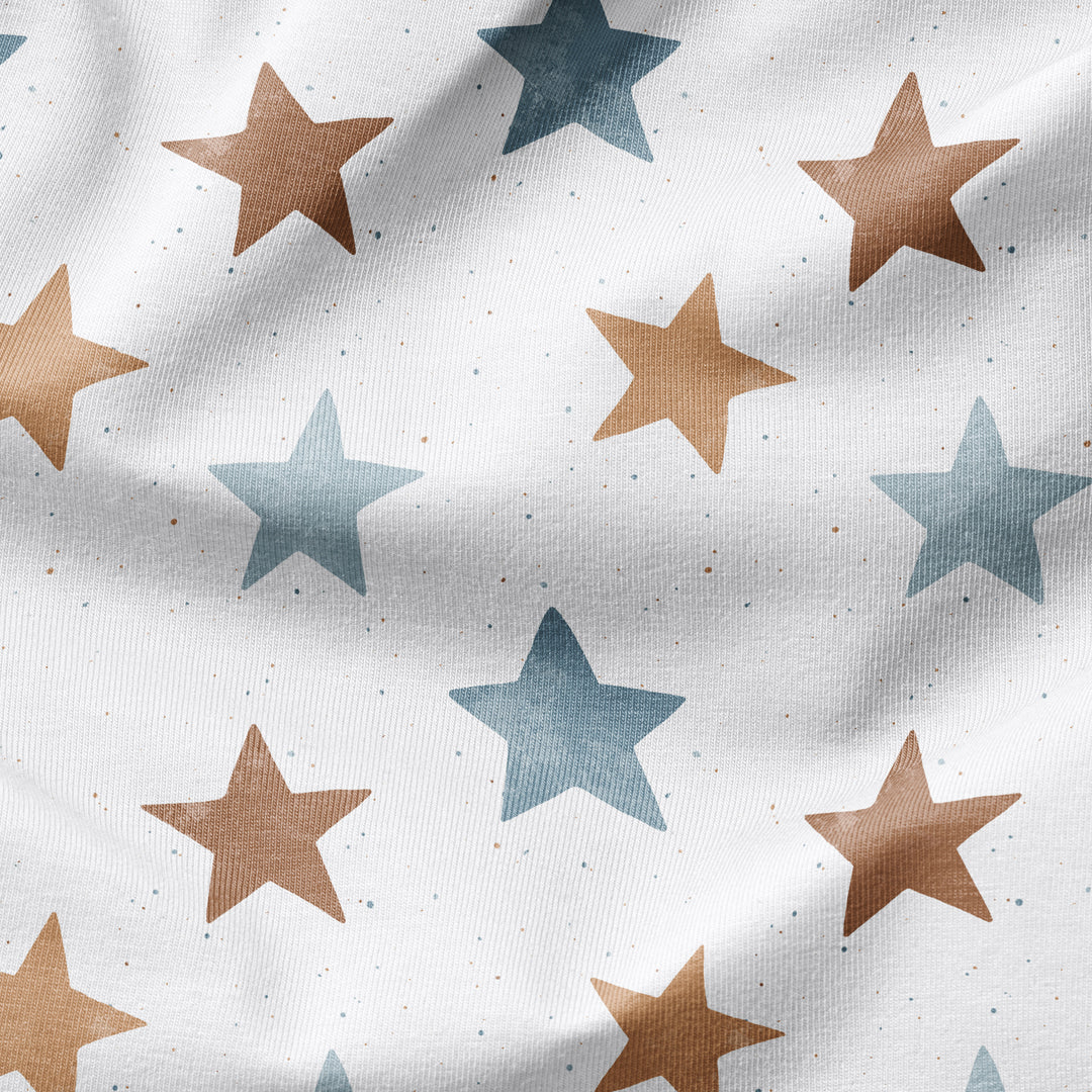 Bügelbild Trouble Maker -  warm and blue