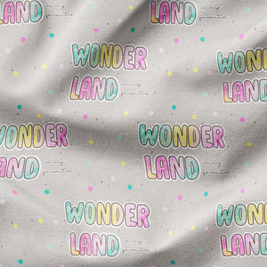 Bügelbild Wonderland