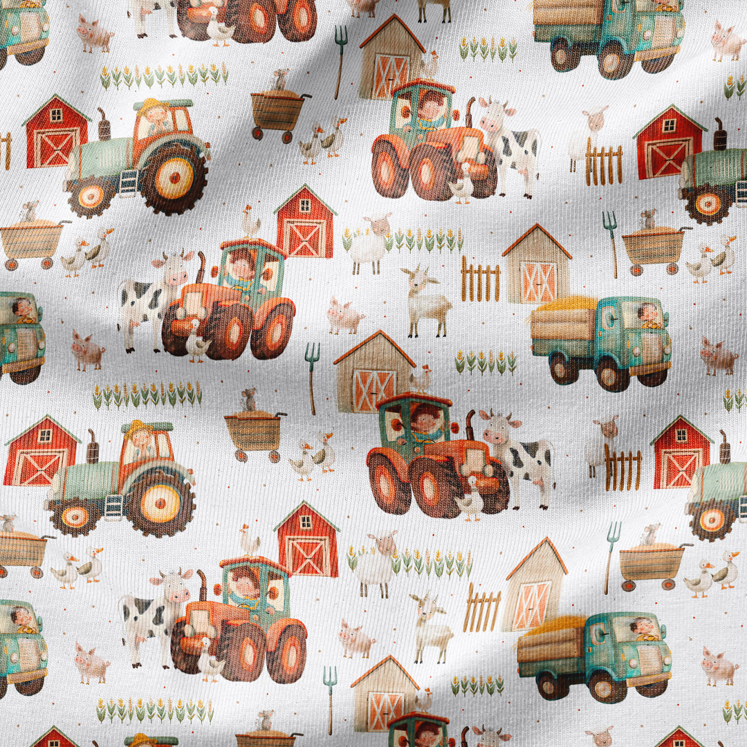 Bügelbild Bauernhof Freunde 1