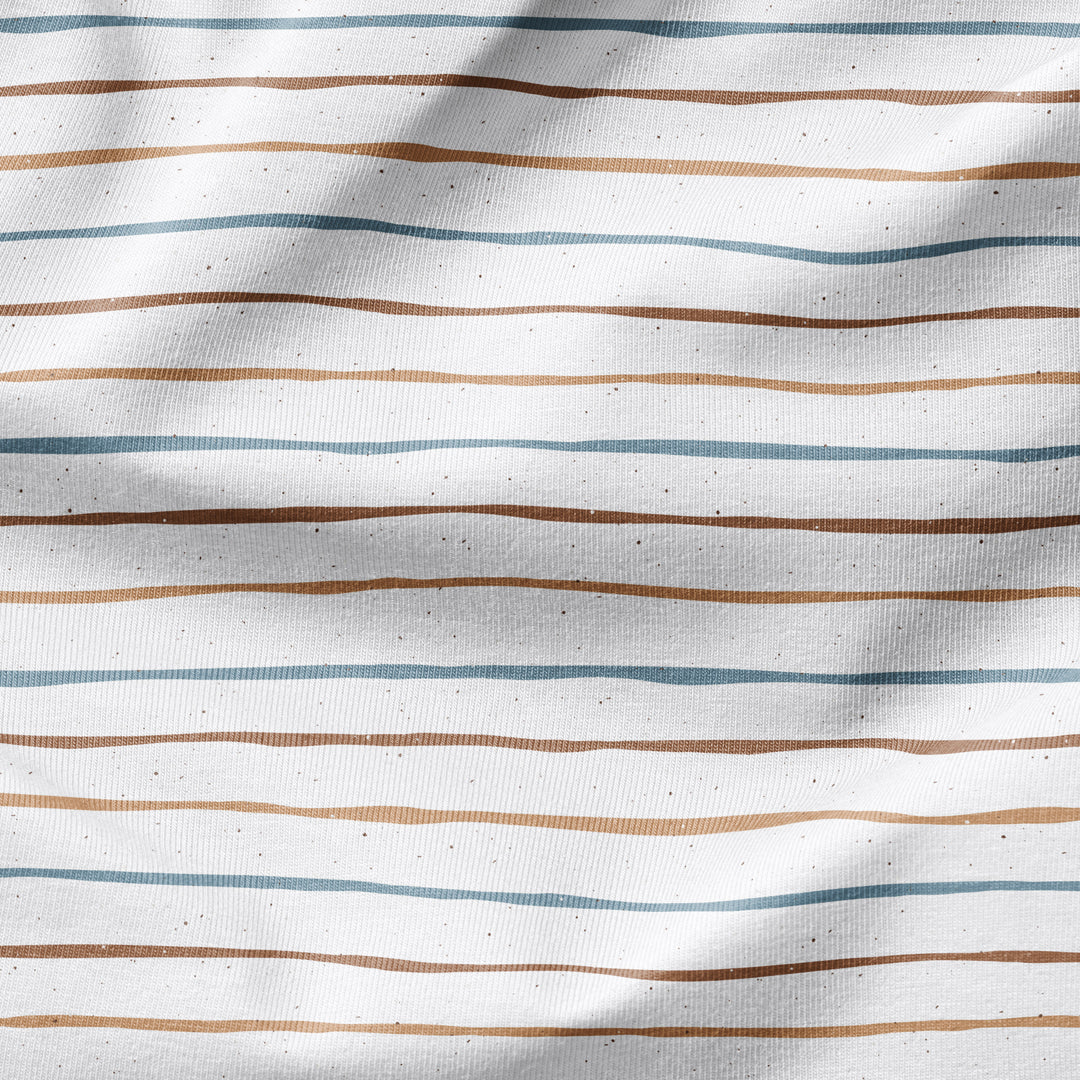 Stripes Warm and Blue