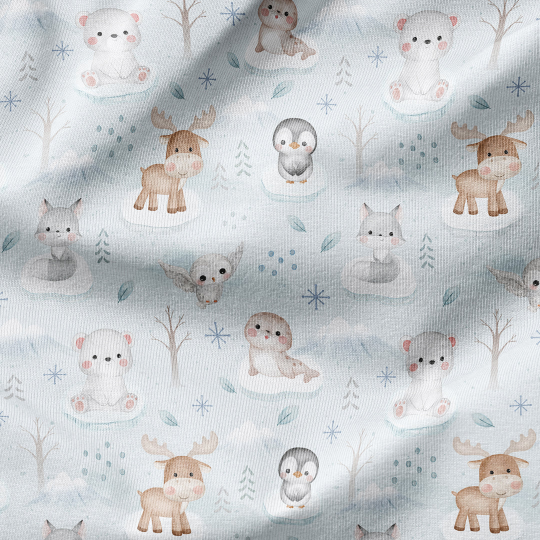 Bügelbild Winterwunderland 2  - Eisbär