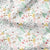 Bunte Blumen auf weiß