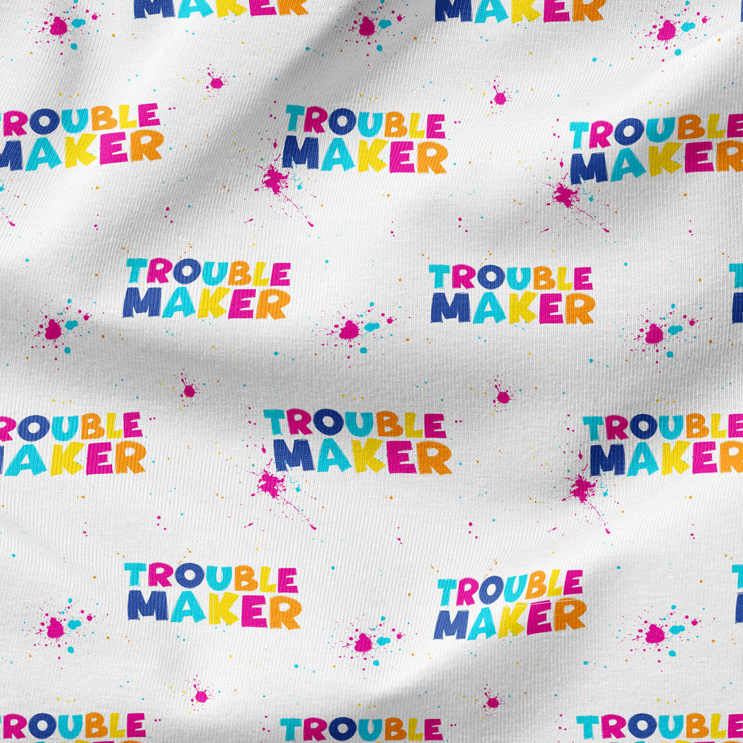 Bügelbild - Trouble Maker - Neon