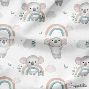 Koala mit Regenbogen