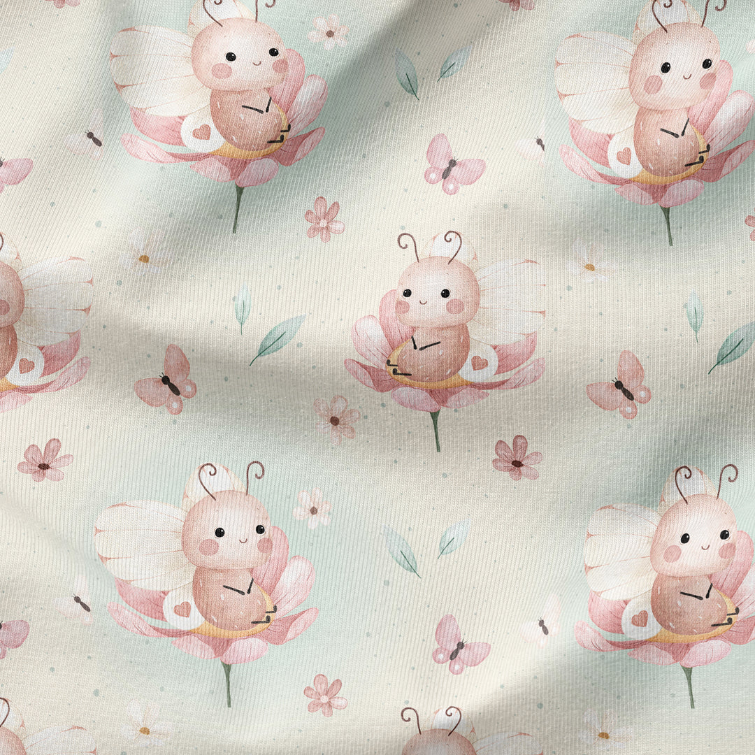 Bügelbild Happy Butterfly