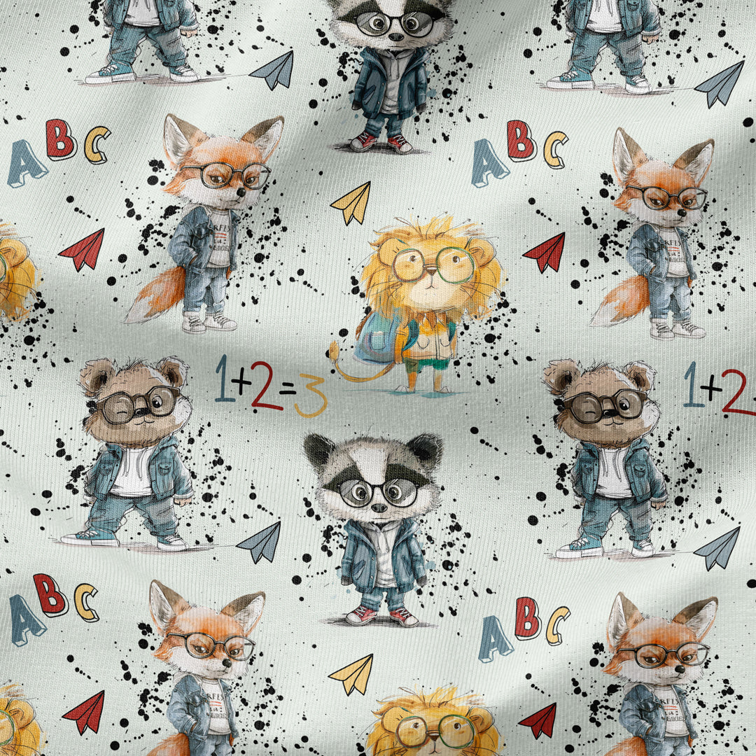 Bügelbild Schulkind - SchlauFuchs
