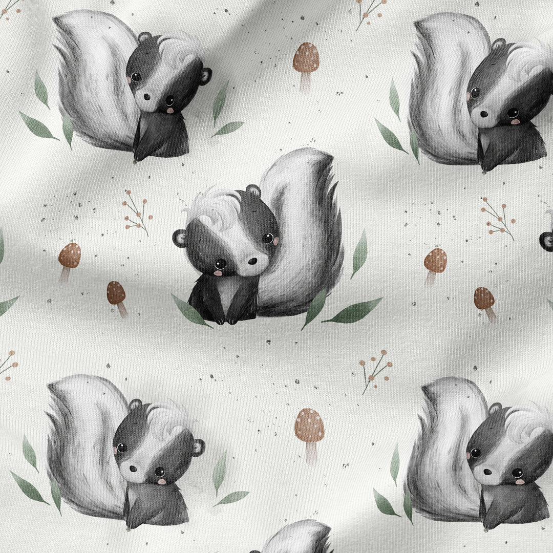 Bügelbild Lovely Stinktier