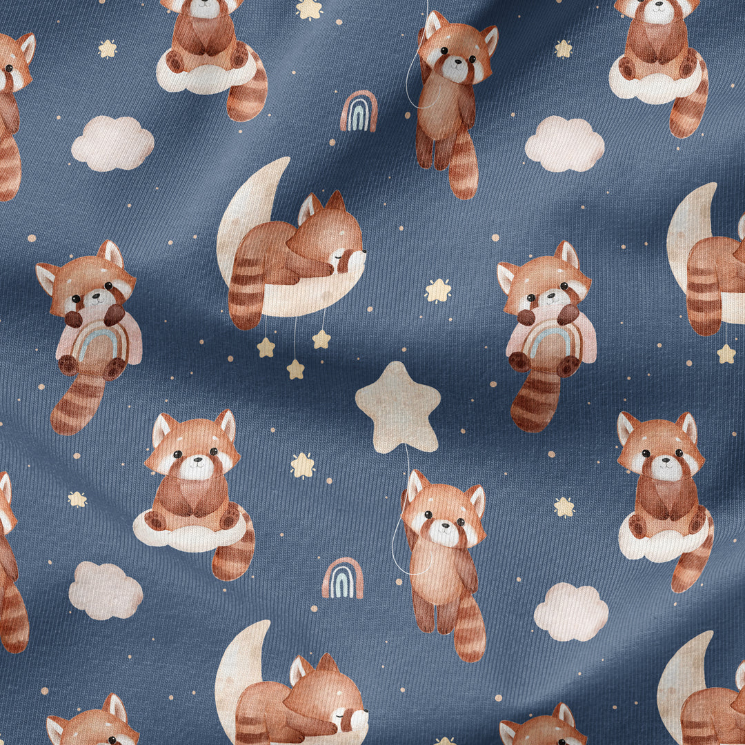 Red Panda dunkelblau