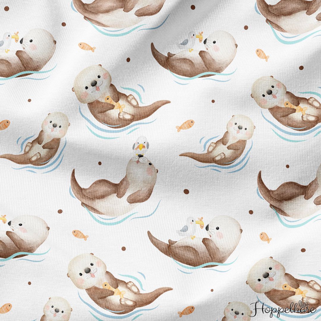 Bügelbild Otterliebe - Otter 1